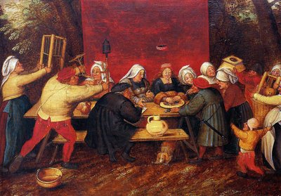 The Wedding Presents by Pieter Brueghel the Younger